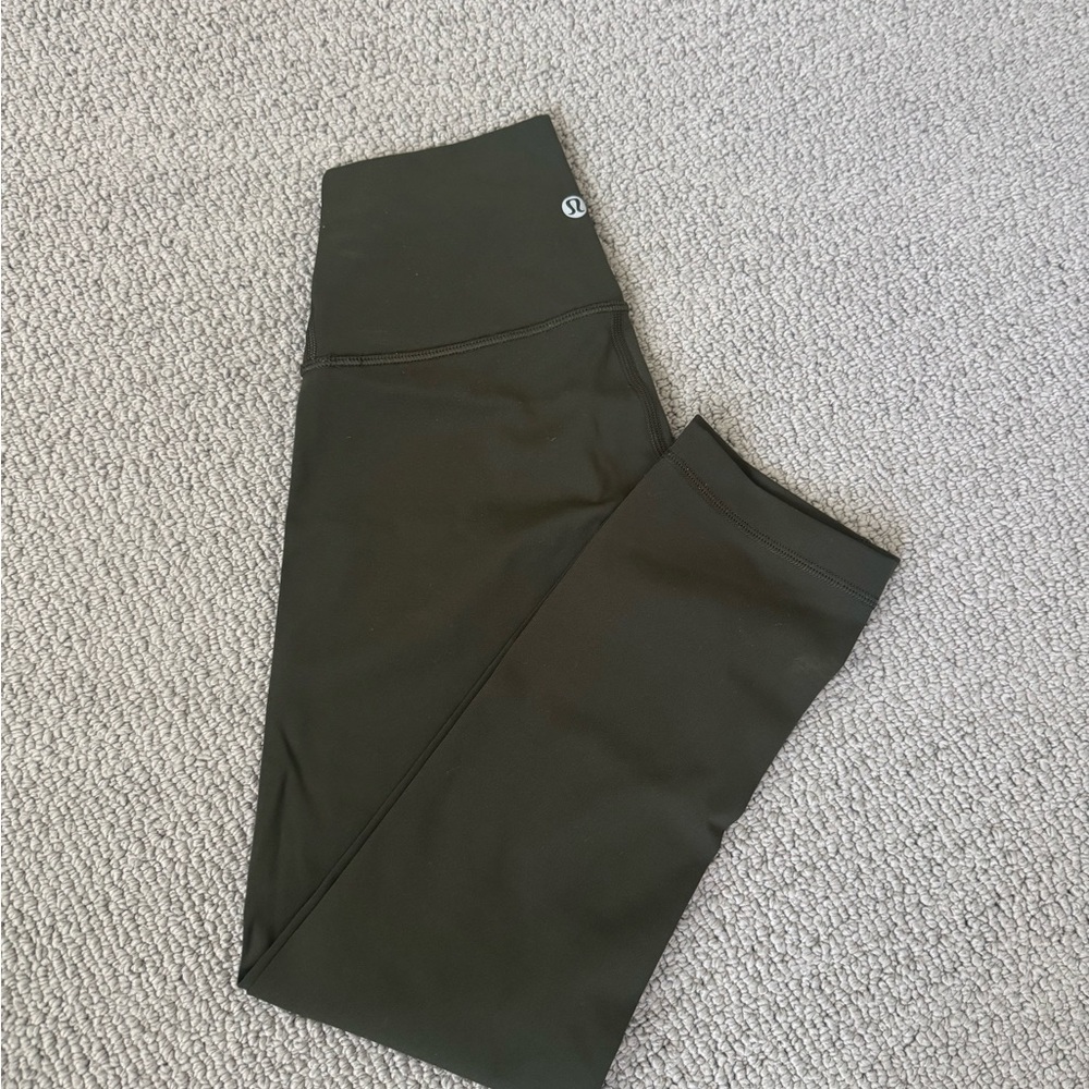 Lululemon Wunder Under Crop Leggings - size 2